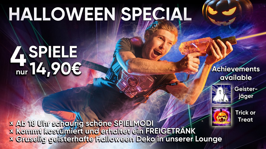LaserTag Halloween ind Düsseldorf