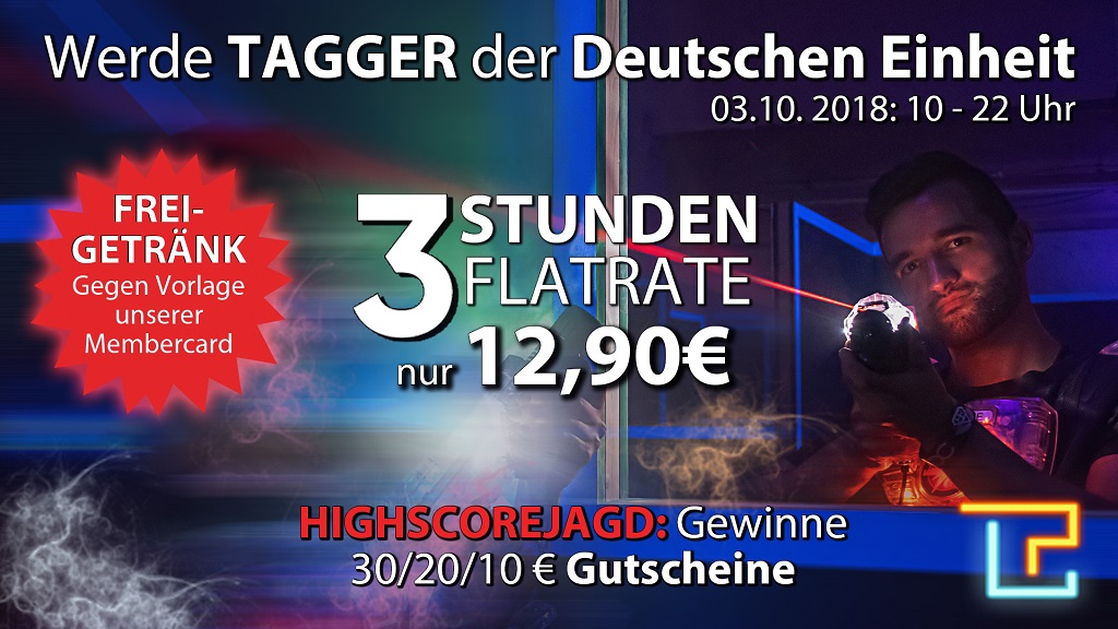 LaserTag der deutschen Einheit